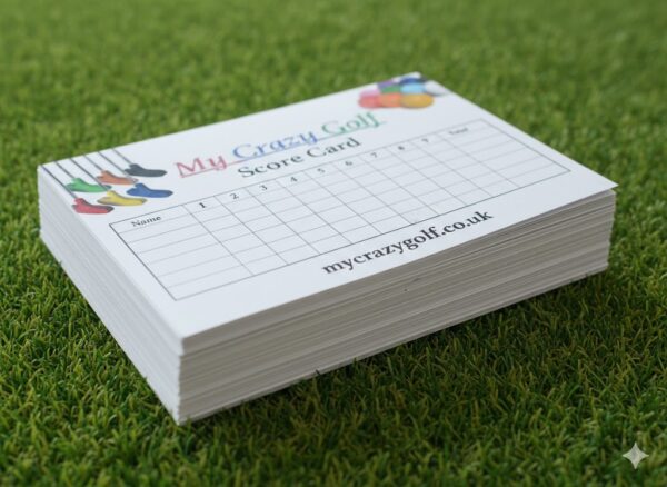 Golf Score Cards x 50