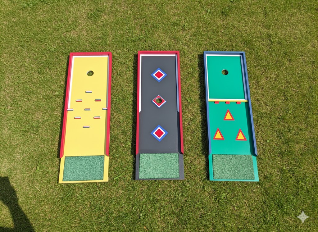 Hire The Street Putt Set My Crazy Golf The Home Of Fun 
