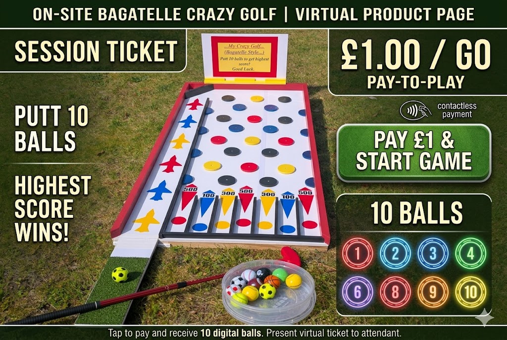 Pay to Play - Bagatelle Crazy Golf