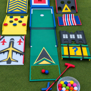 All-in-one 9 Hole Crazy Golf Set