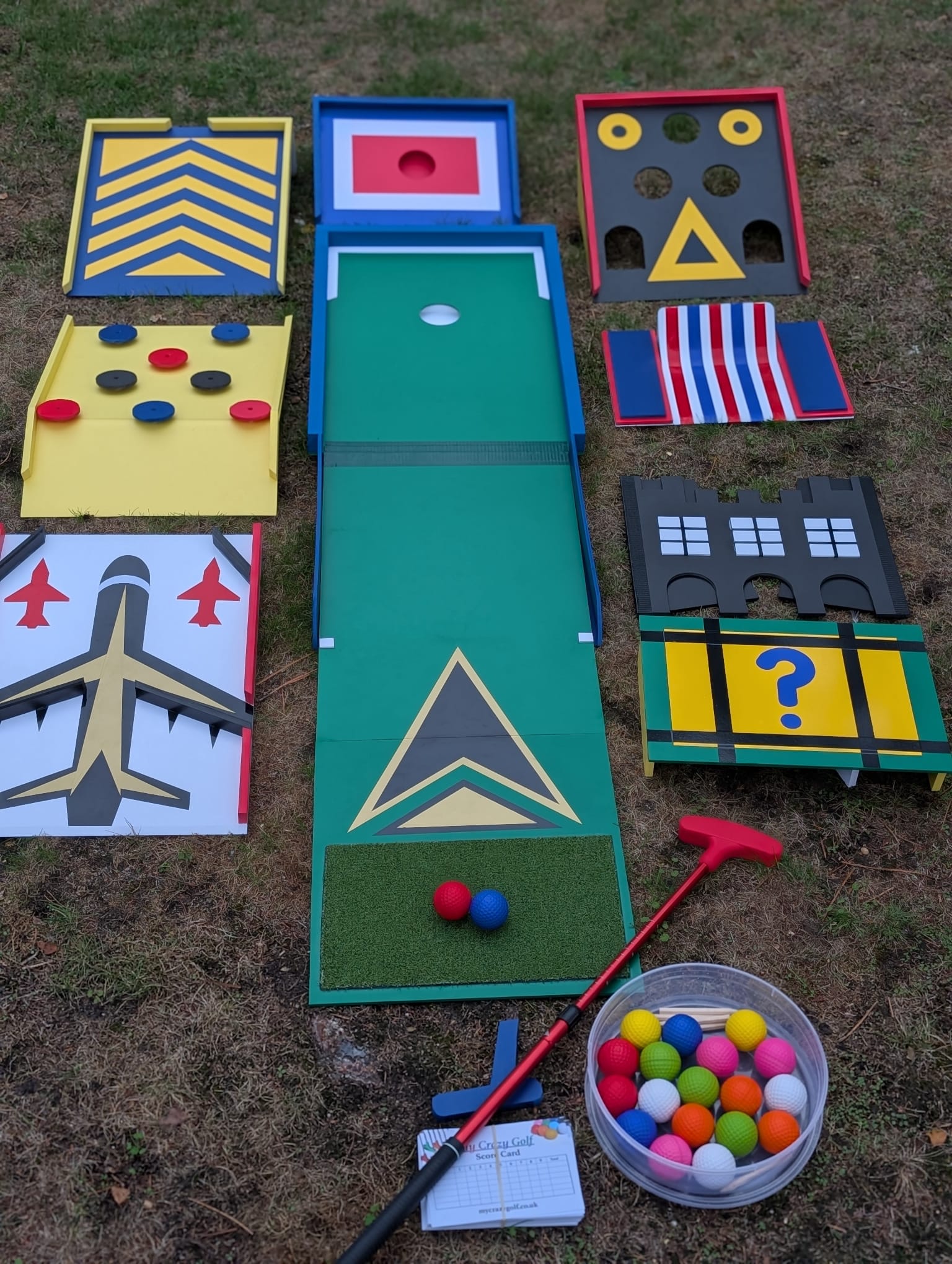 All-in-one 9 Hole Crazy Golf Set - Image 3